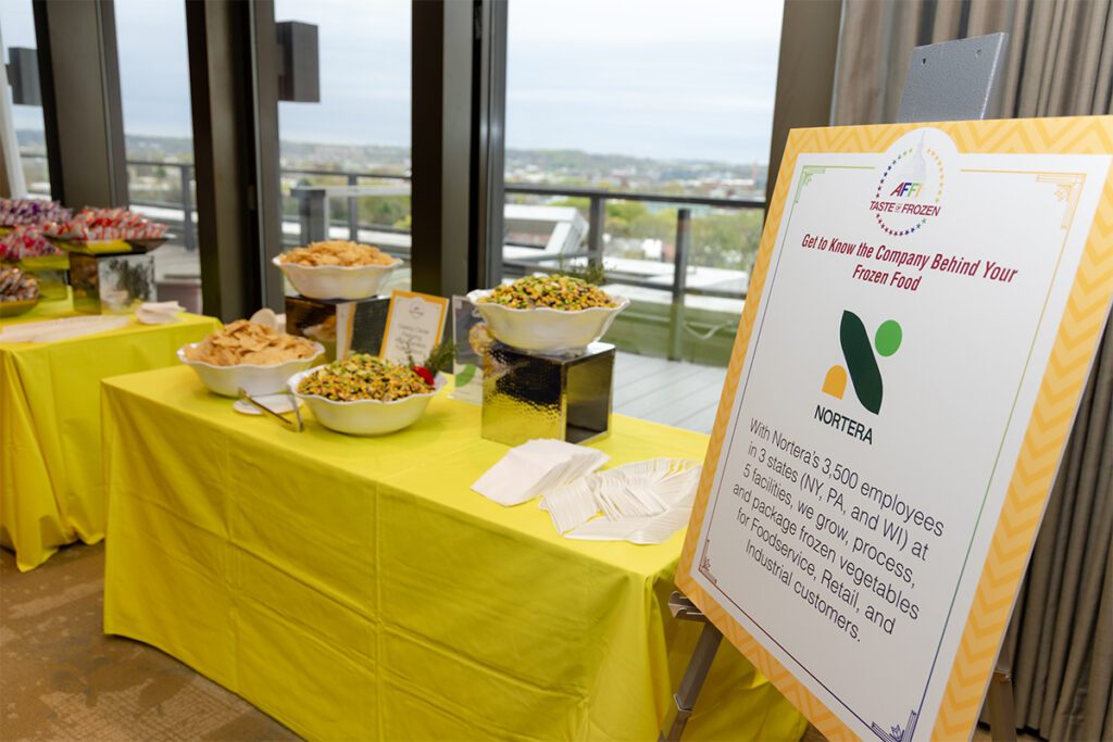 Taste of Frozen Nortera Display